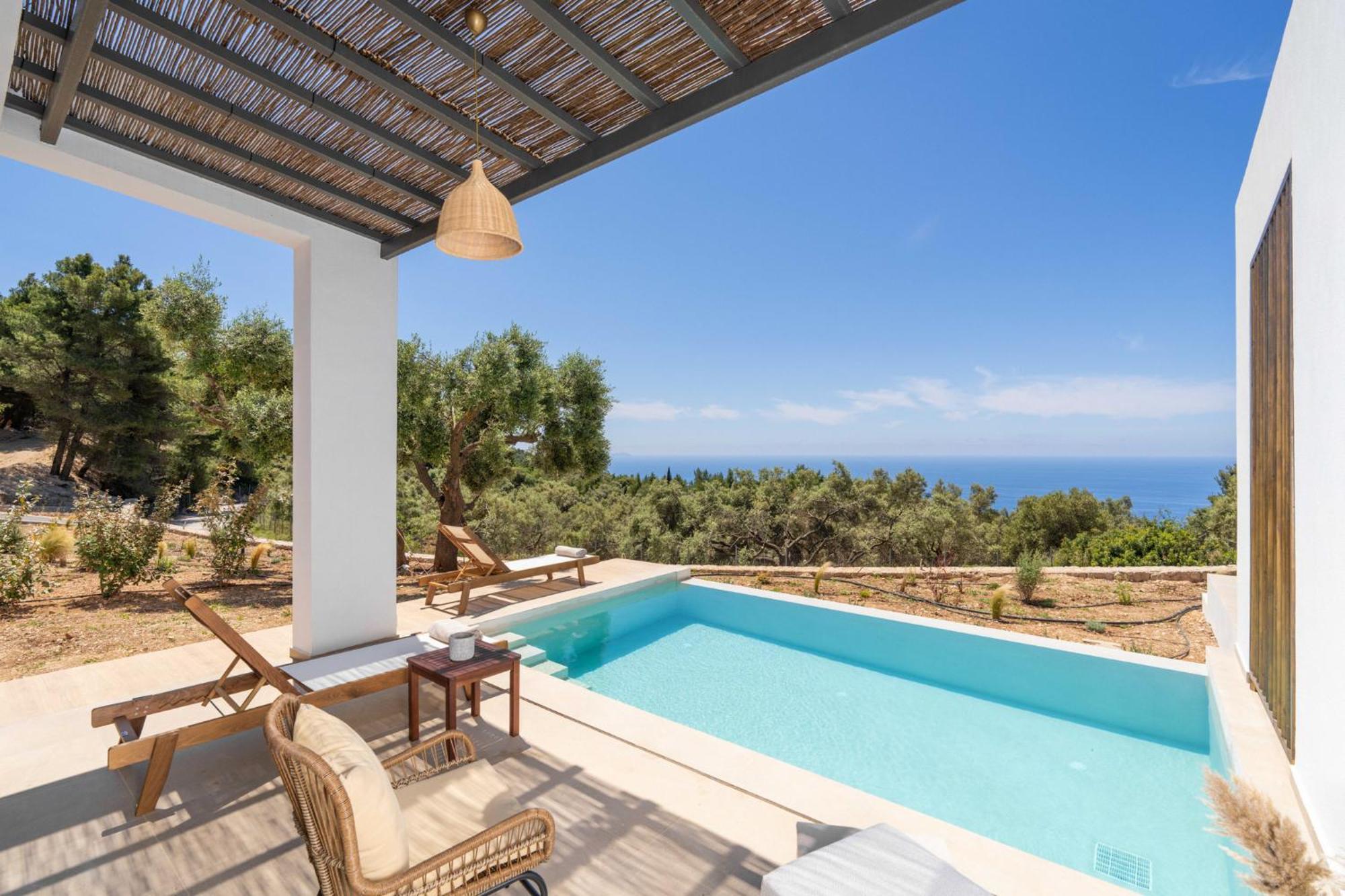 Mellamare Luxury Suites Athánion 外观 照片