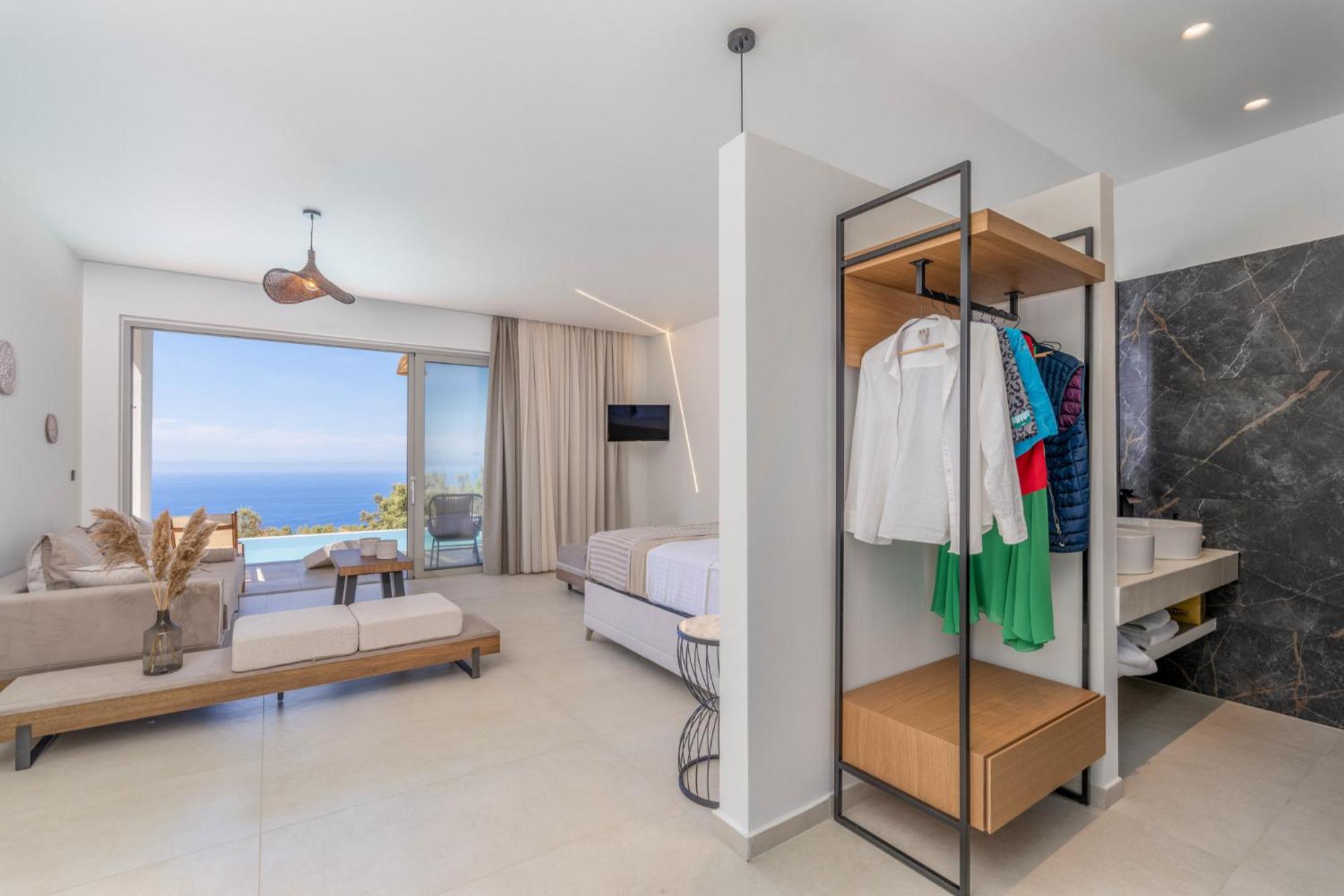 Mellamare Luxury Suites Athánion 外观 照片