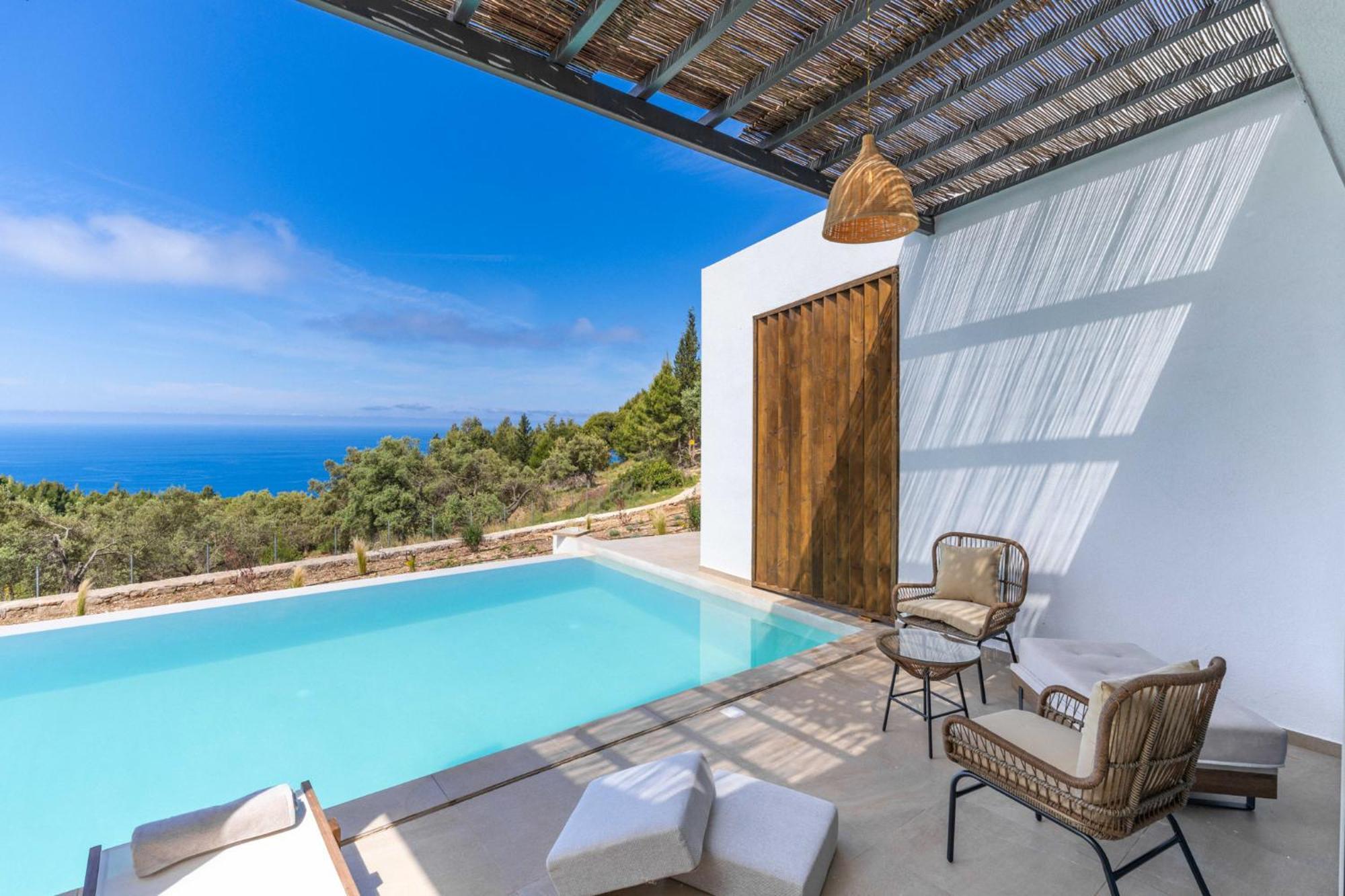 Mellamare Luxury Suites Athánion 外观 照片