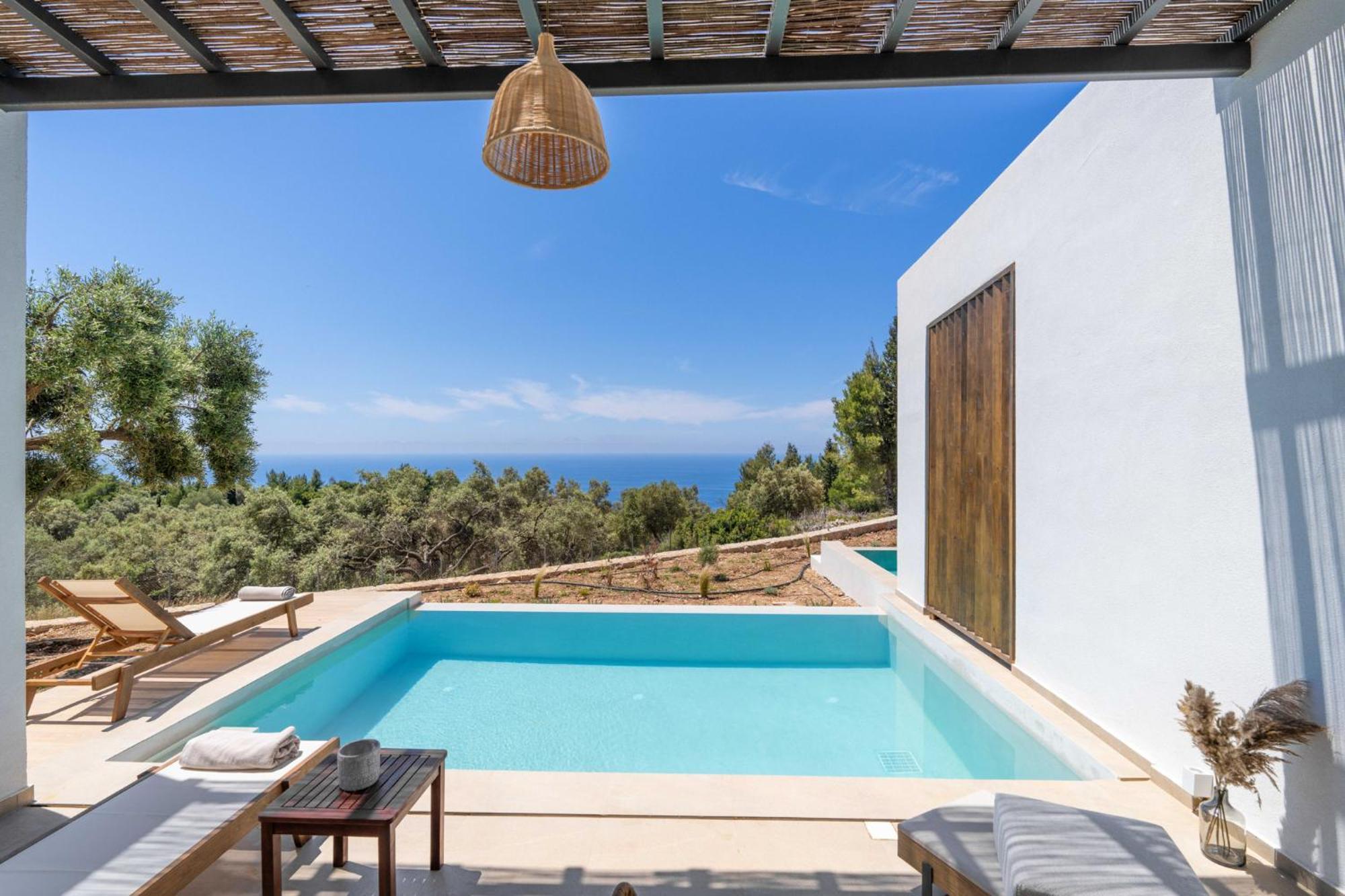 Mellamare Luxury Suites Athánion 外观 照片